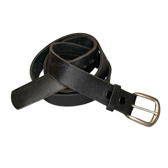 Bauman & Co Other - Belt Top Grain Leather Black Bauman & Co Mens’s Sz 44 Chrome Buckle